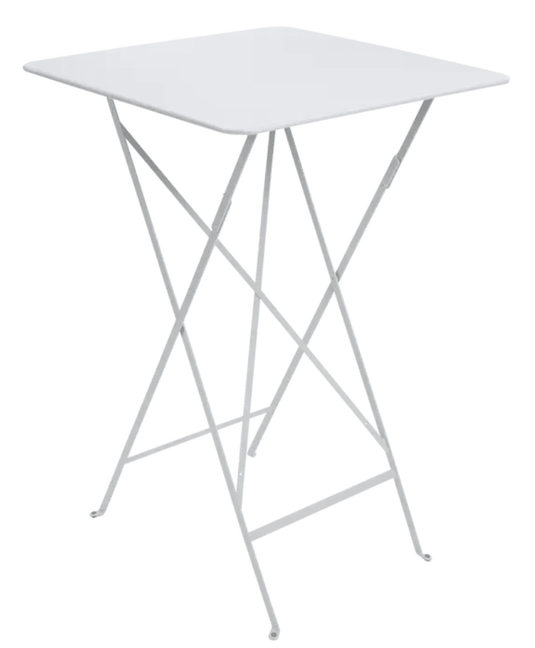 Bistro High Table 71 x 71 cm – Contract Folding Bar Table - Custom Wood DesignsFermob Bistro high folding table with 71x71 cm metal tabletop, ideal for outdoor rooftop bars and compact seating areas.Foldable High Table Ferob Outdoor7927.0Cotton White