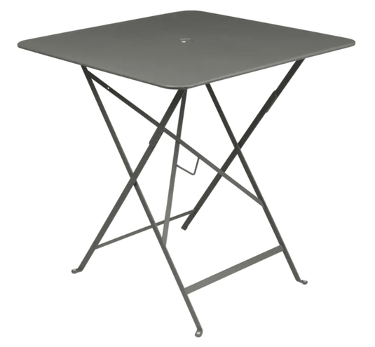 Bistro Table 71x71cm - Custom Wood DesignsFermob foldable Bistro Table 71x71cm with powder-coated steel surface, suitable for outdoor cafe settingsFoldable Table Ferob Outdoor7916.0Rosemary
