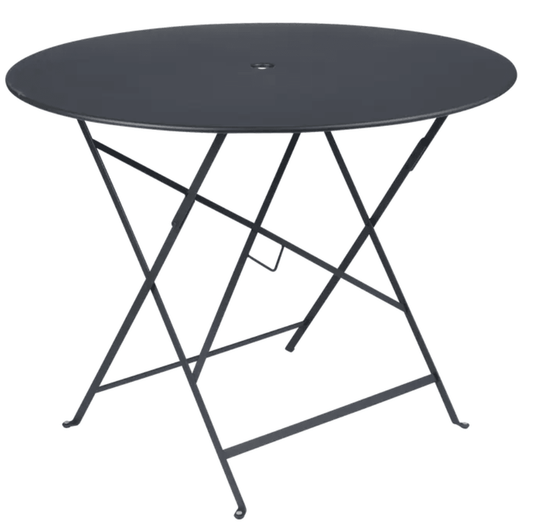 Bistro Table Ø117cm six seater - Custom Wood DesignsFermob round Bistro Table Ø 96 in anthracite metal, outdoor cafe table for 4 to 5 seating, stylish and durable outdoor dining.Round Table Fermob7913.0Willow Green