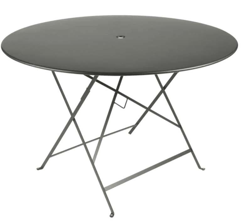 Load image into Gallery viewer, Bistro Table Ø117cm six seater - Custom Wood DesignsRosemary green Fermob round bistro table with 117cm diameter, outdoor metal dining table for six people.Round Table Fermob7916.0Rosemary
