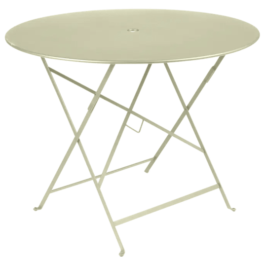 Bistro Table Ø117cm six seater - Custom Wood DesignsWillow green Fermob round bistro table with 96cm diameter, steel construction, suitable for garden or hospitality settings.Round Table Fermob7913.0Willow Green
