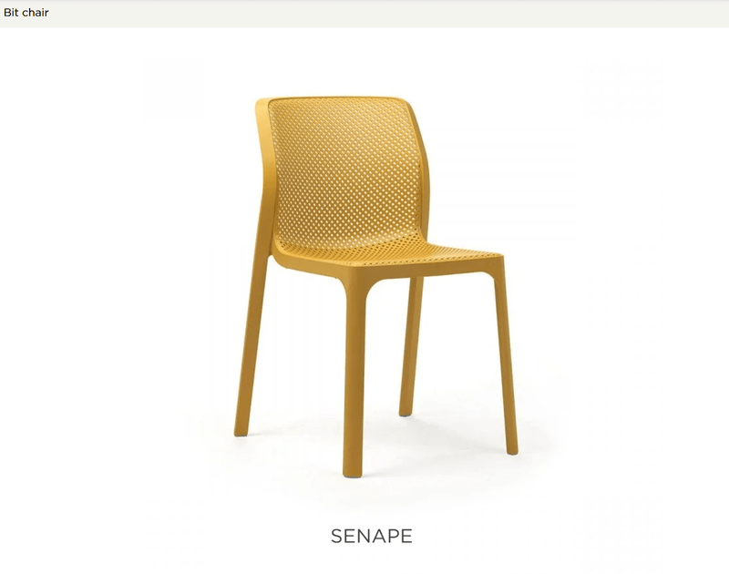 Load image into Gallery viewer, Bit Chair Stackable Chair suits Nardi Net - Custom Wood DesignsBit Chair Stackable Chair suits Nardi NetOutdoor Chair24575161680151senape
