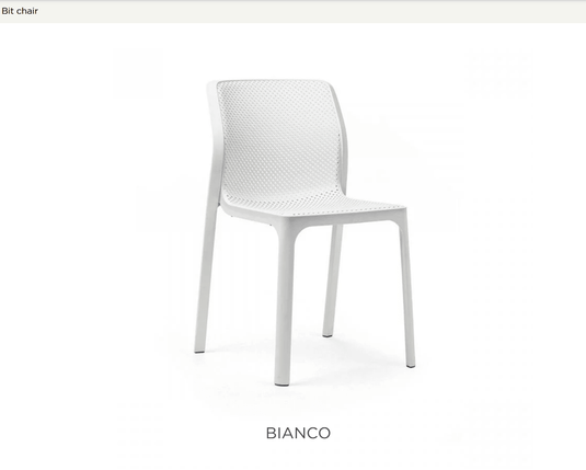 Bit Chair Stackable Chair suits Nardi Net - Custom Wood DesignsBit Chair Stackable Chair suits Nardi NetOutdoor Chair24575161381847bianco