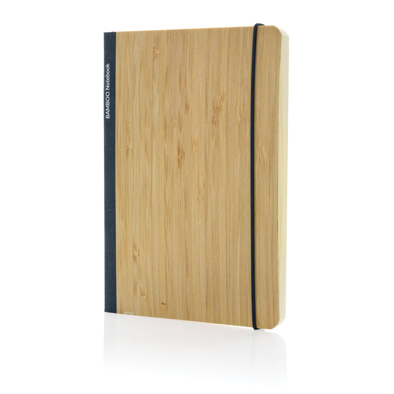 Load image into Gallery viewer, A5 Bamboo Notebook pack of 25 Green Custom Wood Designs __label: Multibuy black-a5-bamboo-notebook-pack-of-25-56106528145751
