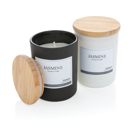 Wooden bamboo lid scented candle pack of 25 Custom Wood Designs __label: Multibuy black-wooden-bamboo-lid-scented-candle-pack-of-25-53613167214935_0e8d1dfb-6889-4fdc-8b15-774e8a620072