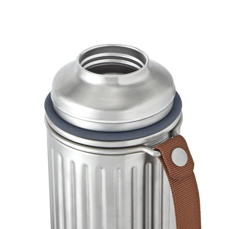 Load image into Gallery viewer, Black+Blum Explorer Flask Duo 1L - Custom Wood DesignsBlack+Blum Explorer Flask Duo 1L drinkware set with two sleek black bottles and caps, ideal for keeping beverages hot or cold.DrinkwareP439.1702Stainless steel,Polypropylenegrey
