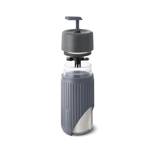 Black+Blum Glass Travel Cup 340ML - Custom Wood DesignsBlack+Blum glass travel cup, 340ml, with a sleek design, perfect for hot or cold beverages on the go.DrinkwareP439.1602Glass,Siliconegrey