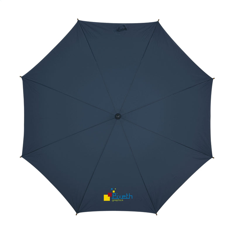 Load image into Gallery viewer, 23&quot; Umbrella pack of 25 Blue Custom Wood Designs __label: Multibuy blue-23-umbrella-pack-of-25-53613580452183
