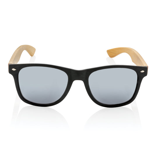 Bamboo wood sunglasses pack of 100 Black Custom Wood Designs __label: Multibuy blue-bamboo-wood-sunglasses-pack-of-100-53613157089623