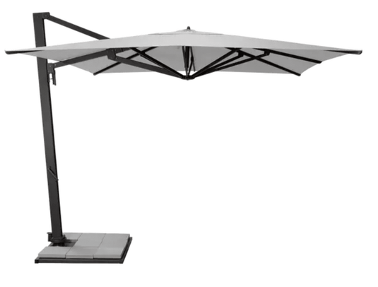 Borée 3x3m Commercial Parasol with Base and Sealing Plate SET - Custom Wood DesignsBorée 3x3m Commercial Parasol with Base and Sealing Plate SETOutdoor Parasol24575179991831AntraciteSteelGrey