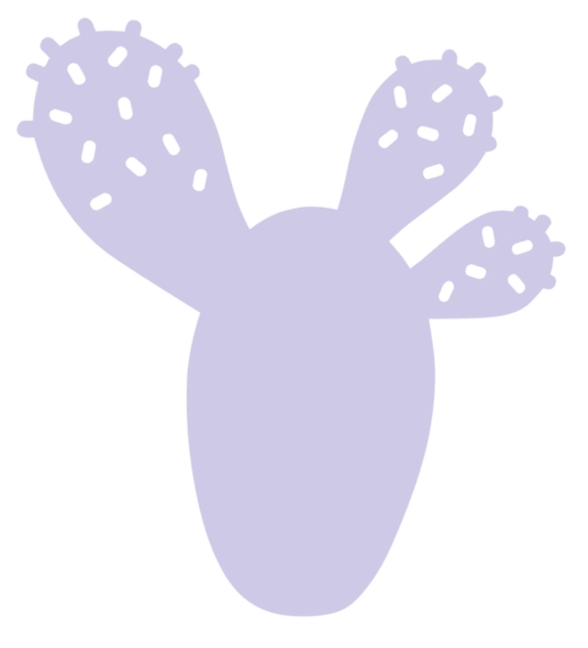 Fermob Bouquet Sauvage cactus-shaped non-slip metal pad, 25.5 x 24 cm, with a sleek, modern design for table protection.
