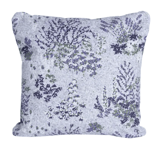 Fermob Bouquet Sauvage Pixels outdoor cushion 44x44 cm with colorful floral pattern on soft fabric for outdoor seating.