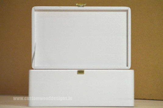 White Wood Box PHW2 25 X 16 X 11,5 cm Box Painted White pin bedroom deco box box with lid container gift room deco small box wood wooden box-painted-white-default-title-white-wood-box-phw2-25-x-16-x-11-5-cm-53611807998295