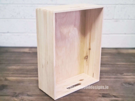 FourStore Pine Wood Box 40 X 30 X 13,5 cm OB4 Box with Handle pin bedroom deco box crate room deco wood wooden box-with-handle-default-title-fourstore-pine-wood-box-40-x-30-x-13-5-cm-ob4-53611851546967