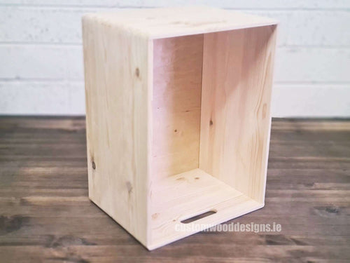 HighFive Pine Wood Box 40 X 30 X 23 cm OB5 Box with Handle pin bedroom deco box room deco wood wooden box-with-handle-default-title-highfive-pine-wood-box-40-x-30-x-23-cm-ob5-53611832934743