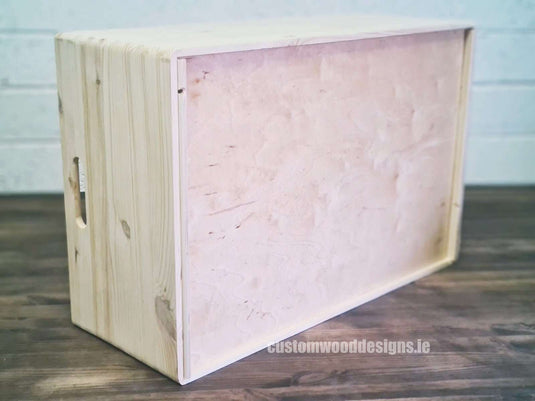 MaxSeven - Pine Wood Box 60 X 40 X 23,5 cm OB7 Box with Handle pin bedroom deco box crate room deco wood wooden box-with-handle-default-title-maxseven-pine-wood-box-60-x-40-x-23-5-cm-ob7-53611843912023