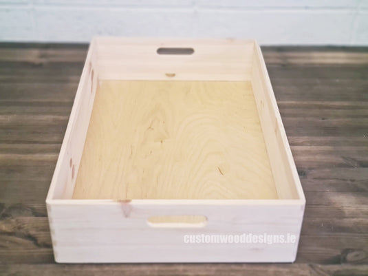 OB6 Pine Wood Box 60 X 40 X 13,5 cm Box with Handle pin bedroom deco box room deco wood wooden box-with-handle-default-title-ob6-pine-wood-box-60-x-40-x-13-5-cm-53611854397783
