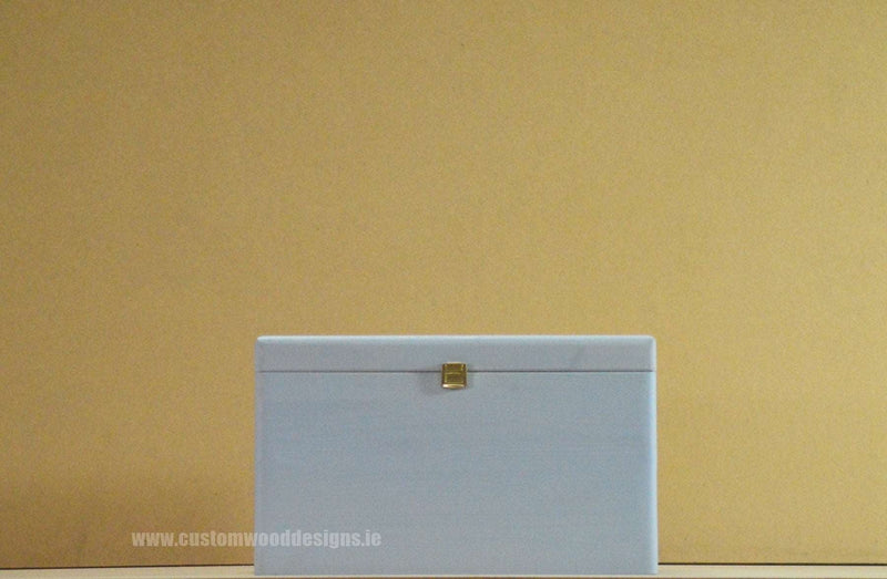 Load image into Gallery viewer, Blue Box Box with Lid pin bedroom deco blue box box box with lid room deco wood wooden box-with-lid-default-title-blue-box-53611824546135
