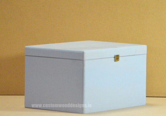 Blue Box Box with Lid pin bedroom deco blue box box box with lid room deco wood wooden box-with-lid-default-title-blue-box-53611826250071