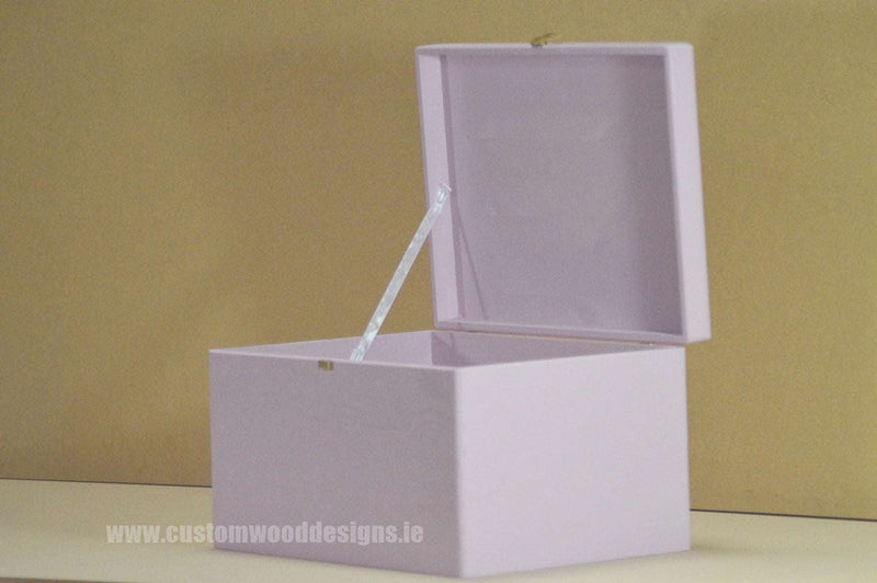 Load image into Gallery viewer, Pink Box PPB1 40 X 30 X 23 cm Box with Lid pin bedroom deco box box with lock container pink box room deco wood wooden box-with-lid-default-title-pink-box-ppb1-40-x-30-x-23-cm-49180137128279
