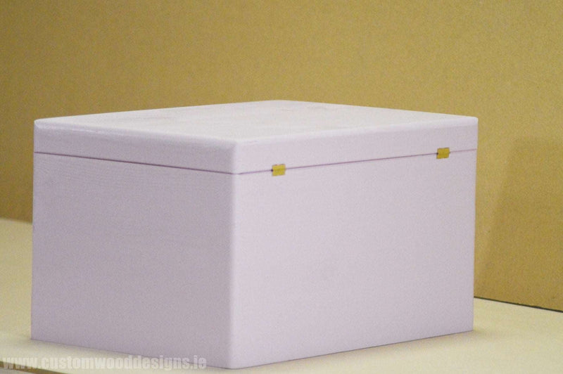 Load image into Gallery viewer, Pink Box PPB1 40 X 30 X 23 cm Box with Lid pin bedroom deco box box with lock container pink box room deco wood wooden box-with-lid-default-title-pink-box-ppb1-40-x-30-x-23-cm-53611822121303
