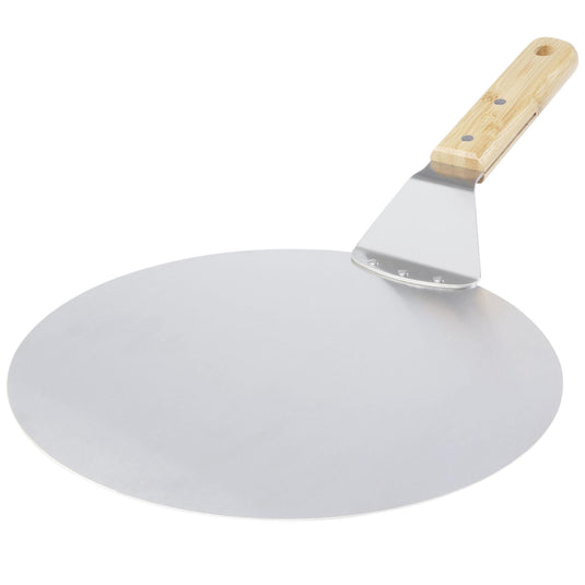 Pizza peel with bamboo handle pack of 25 Branded Custom Wood Designs __label: Multibuy branded-pizza-peel-with-bamboo-handle-pack-of-25-53613649396055