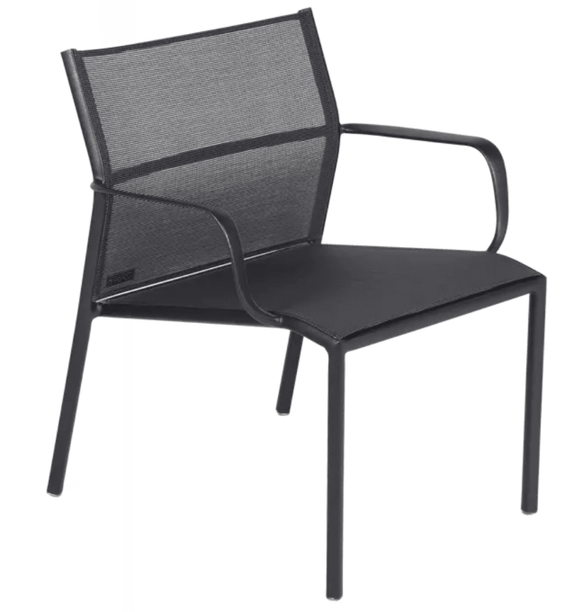 Load image into Gallery viewer, Cadiz Low Armchair OTF - Custom Wood DesignsAntracite Fermob Cadiz Low Armchair outdoor aluminum with technical fabric, stylish and comfortable for outdoor seating.Armchair Outdoor Aluminum24575194665079Antracite
