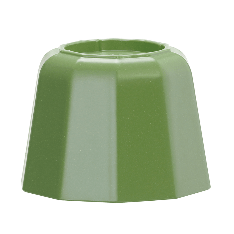 Load image into Gallery viewer, Cake Stand Base Ø110×82mm – Metropolis Pedestal Green (Fine Dine) - Custom Wood DesignsFine Dine cake stand base with green pedestal, 110mm diameter and 82mm height, perfect for elegant dessert presentation.Base for cake stand562598
