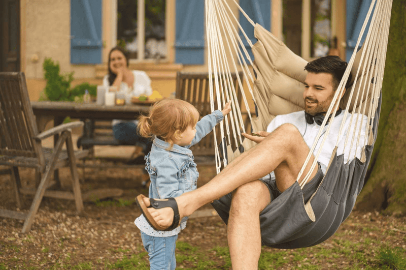 Load image into Gallery viewer, California XXL Turning Hanging Chair - Custom Wood DesignsCalifornia XXL Turning Hanging ChairHanging Chair24575174677623No Stand

