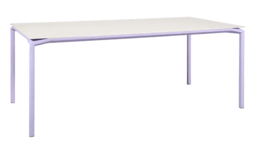 CALVI AERIS Mineral Table 195 x 95 cm Eight Seater - Custom Wood DesignsFermob CALVI AERIS mineral dining table with eight seats, rectangular table top in a stylish, modern design.Dining Table Eight Seater24575187203671Marshmallow