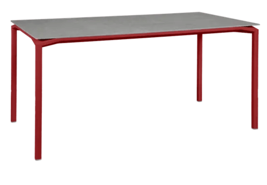 CALVI Creta Mineral Table 160 x 80 cm Six Seater - Custom Wood DesignsFermob CALVI Creta Mineral Dining Table in Chilli Grey, 160x80 cm, six-seater with modern design and mineral finish.Dining Table24575185453015Chilli