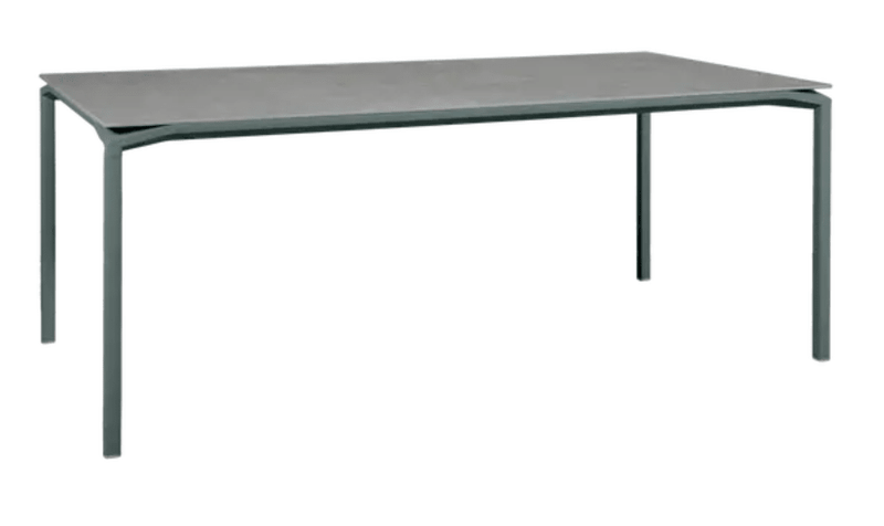 Load image into Gallery viewer, CALVI Kreta Mineral Table 195 x 95 cm Eight Seater - Custom Wood DesignsFermob CALVI Kreta mineral dining table in Storm Grey, 195 x 95 cm, eight-seater with a durable tabletop and modern design.Dining Table Eight Seater24575189350647Storm Grey

