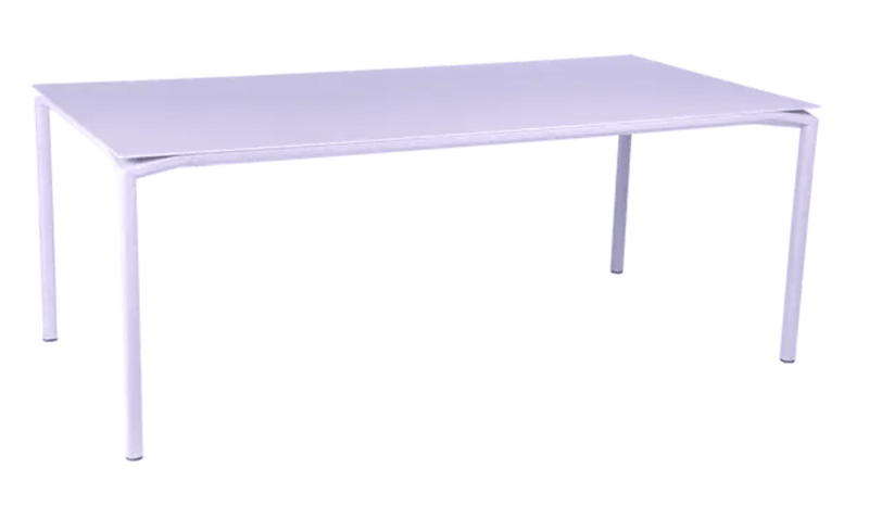 Load image into Gallery viewer, Fermob Calvi outdoor rectangular dining table, 195x95 cm, eight-seater with a modern design, suitable for outdoor and indoor use.
