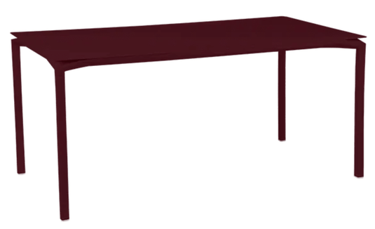 CALVI Rectangular Table 160 x 80 cm Six Seater - Custom Wood DesignsFermob Calvi rectangular kitchen table, 160x80 cm, six-seater with a black cherry finish, suitable for dining rooms and kitchens.Kitchen Table24575180169591Black Cherry