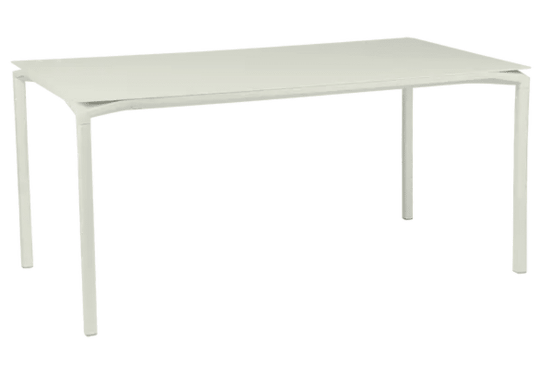Load image into Gallery viewer, Fermob CALVI rectangular kitchen table, 160x80 cm, six-seater with clay-colored surface, ideal for dining spaces
