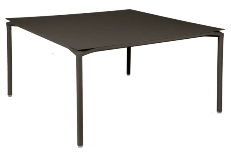 Load image into Gallery viewer, CALVI Square Table 140 x 140 cm Eight Seater - Custom Wood DesignsFermob CALVI square dining table, 140x140 cm, eight-seater metal table with a modern design and sleek finish.Dining Table24575187722647Tonka
