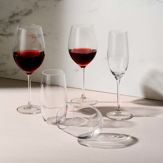 Cantare highball glass, 360ml - Custom Wood DesignsFine Dine Cantare highball glass, 360ml tall glass for drinks, clear glass with a sleek design, perfect for cocktails and beverages.tall glass781944