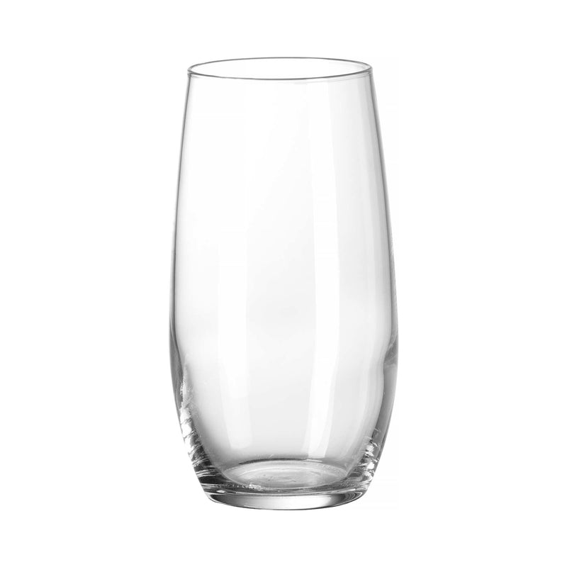 Load image into Gallery viewer, Cantare highball glass, 360ml - Custom Wood DesignsFine Dine Cantare highball glass, 360ml tall glass for cocktails and beverages, clear glass with smooth design.tall glass781944
