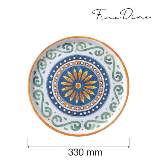 Capri pizza plate, 330mm (old code: 779538) - Custom Wood DesignsFine Dine Capri pizza plate, 330mm round ceramic plate with a decorative edge, ideal for serving pizzas.Pizza plate04018Z76