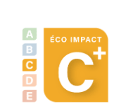 Fermob Caractère foldable outdoor table, 128x128 cm, eight-seater, sturdy wooden surface with metal legs, ideal for outdoor dining.