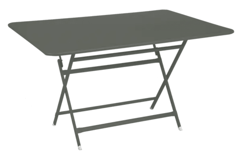 Load image into Gallery viewer, Fermob Caractère outdoor foldable metal table, 128x90 cm, six-seater with a stylish design and sturdy metal construction.
