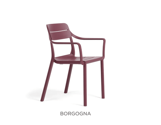 Cassia Stackable Chair Outdoor Nardi - Custom Wood DesignsOutdoor Nardi Cassia stackable armchair with a woven design, ideal for stylish outdoor seating by Nardi.Outdoor Nardi Armchair24575200257143Borgogna