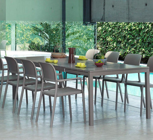 Nardi Rio Riva 8 Seater Outdoor Dining Set Custom Wood Designs Outdoor celeste-nardi-rio-riva-8-seater-outdoor-dining-set-53612846088535
