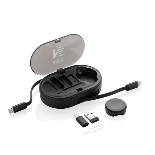 Chargevix RCS rplastic Multi-functional 60W charging set - Custom Wood DesignsChargevix RCS plastic 60W charging set by XD Collection, featuring multi-functional phone and tablet accessories.Phone & Tablet accessoriesP302.9001Recycled ABS,Thermoplastic Elastomer (TPE)black