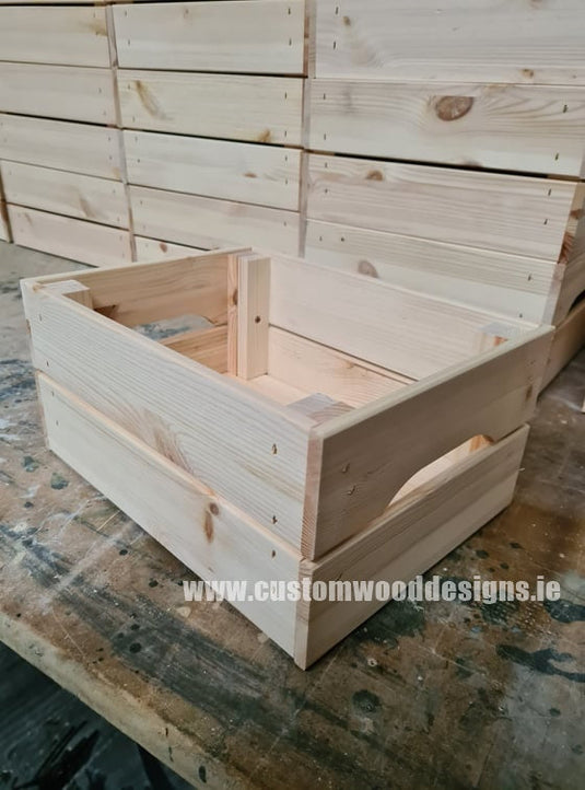 Small Pine Wood Crate Crate pin bedroom deco box container crate small box small crate wood wooden crate-default-title-small-pine-wood-crate-53612048253271