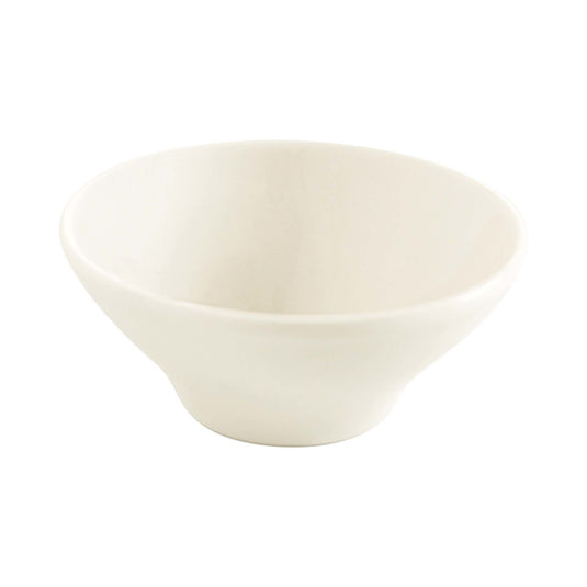 Crema conical bowl, 190x75mm - Custom Wood DesignsFine Dine conical bowl with 190x75mm size, featuring a sleek design and smooth finish for serving or presentation.conical bowl774434
