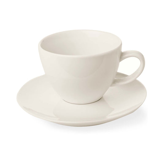 Crema elegant cup with saucer, 230ml - Custom Wood DesignsFine Dine Crema Elegant cup with saucer, 230ml, featuring a classic design and smooth ceramic finish, perfect for hot beverages.cup770382