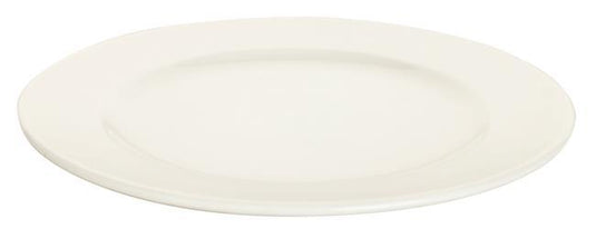 Crema flat plate, 270mm - Custom Wood DesignsFine Dine Crema flat plate, 270mm shallow dish with a smooth, elegant design perfect for serving appetizers or desserts.shallow plate770597