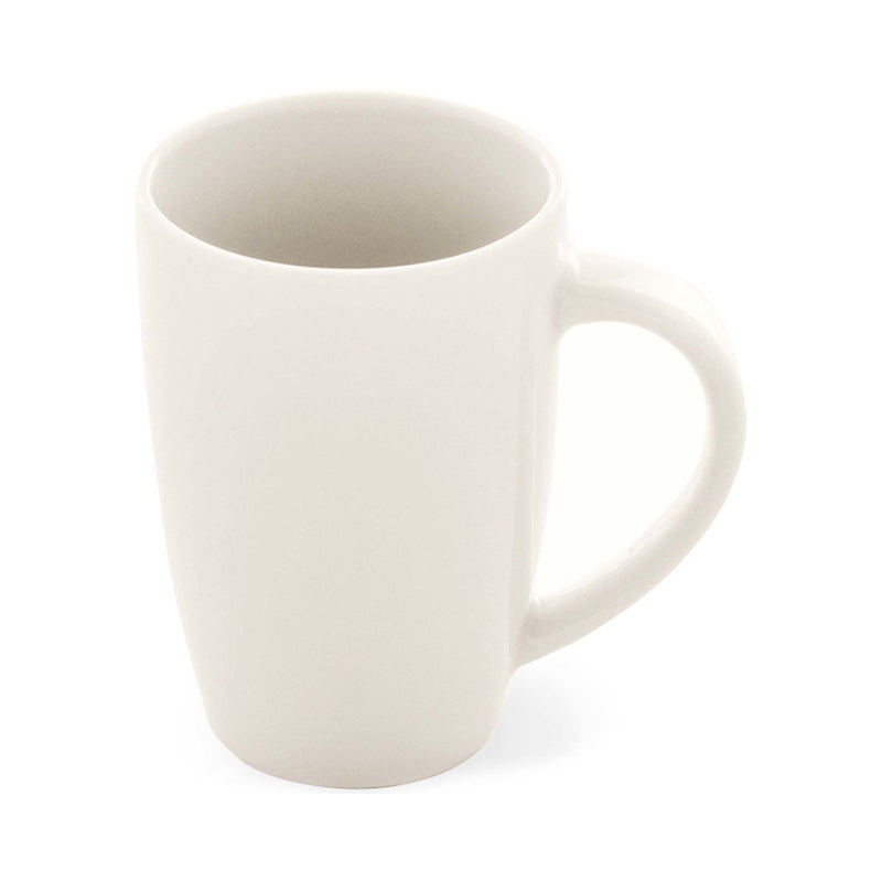 Load image into Gallery viewer, Crema Paris mug, 275ml - Custom Wood DesignsFine Dine Crema Paris mug, 275ml ceramic coffee mug with a stylish cream design and comfortable handle.mug770412
