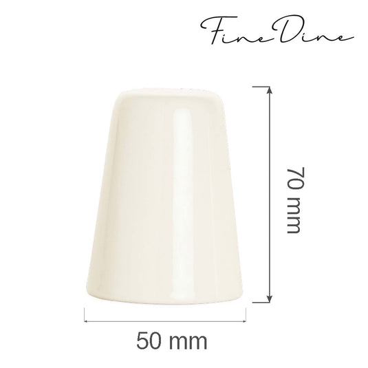 Crema pepper shaker, 50x(H)70mm - Custom Wood DesignsFine Dine Crema pepper shaker, 50x70mm, with a sleek design and transparent body for easy seasoning control.pepper shaker770801